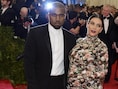 Kanye West en Kim Kardashian.