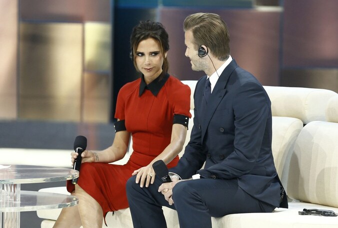 Victoria en David in China.