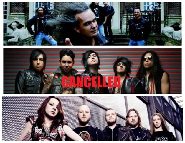 Belgische trashmetalband Bliksem vervangt Escape The Fate in de metal Dome. De mainstage wordt ondertussen ingepalmd door Grave Digger.