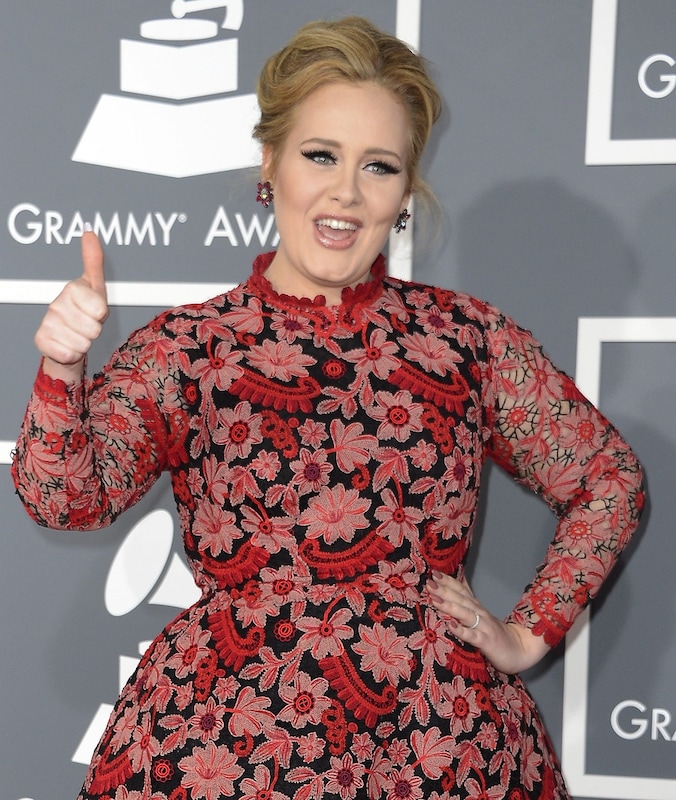 Zangeres Adele.