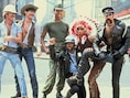 The Village People in 1979: David Hodo, Randy Jones, Alex Briley, Ray Simpson, Felipe Rose en Glenn Hughes (van links naar rechts).