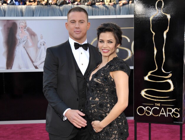 Channing en vrouwlief Jenna.