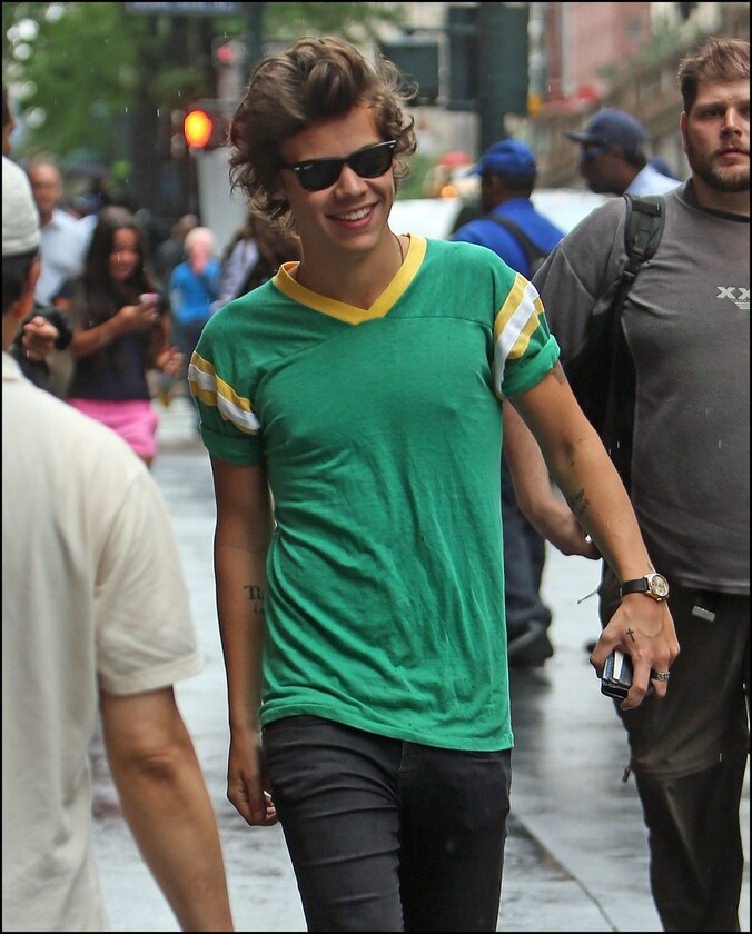 Harry Styles op wandel in New York