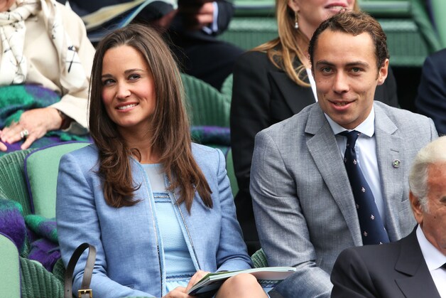 Pippa en James Middleton woonden ook al een wedstrijd bij op Wimbledon.