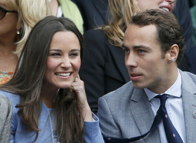 Pippa Middleton en haar broer James