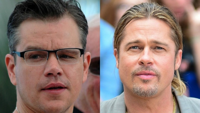 Matt Damon en Brad Pitt.