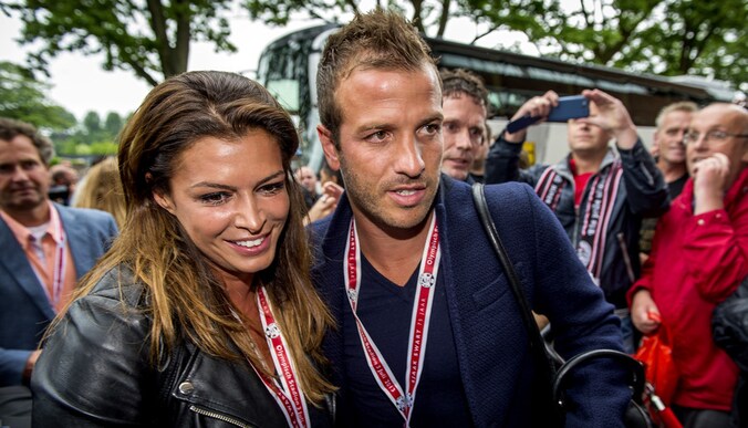 Rafael van der Vaart en Sabia Boulahrouz.