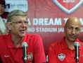 Arsène Wenger en Ivan Gazidis.