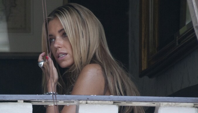 Sylvie van der Vaart ontmoette Sabia gisteren.