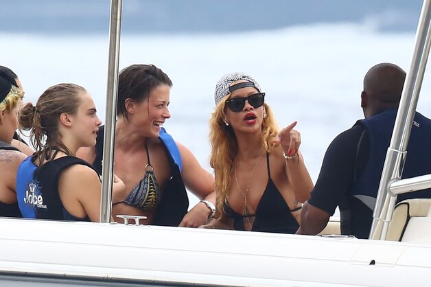 Cara Delevigne en Rihanna