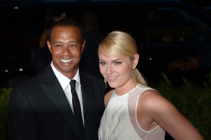 Tiger Woods en zijn vriendin Lindsey Vonn.
