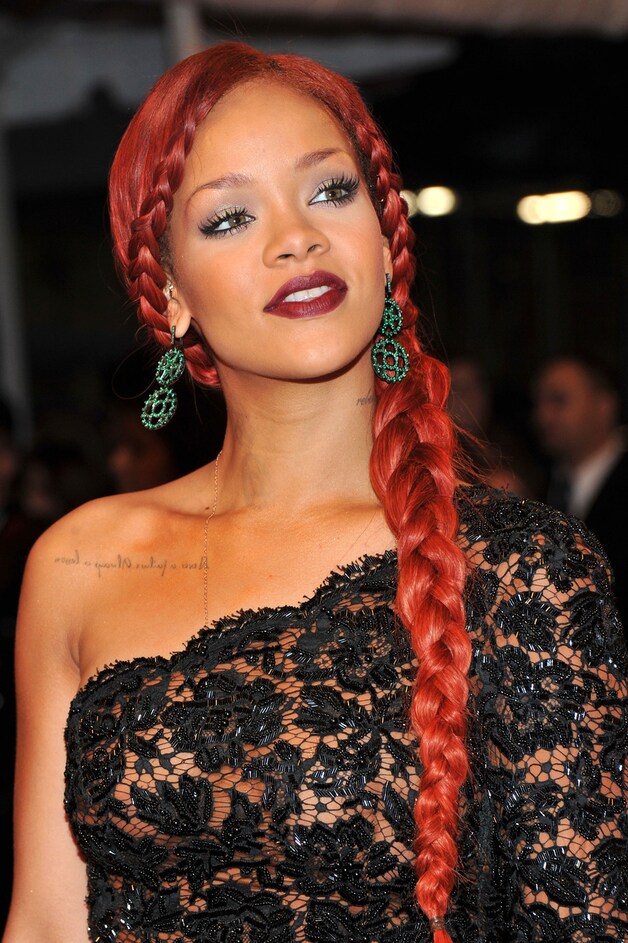 Vlechtjes zoals die van Rihanna werden een trend.