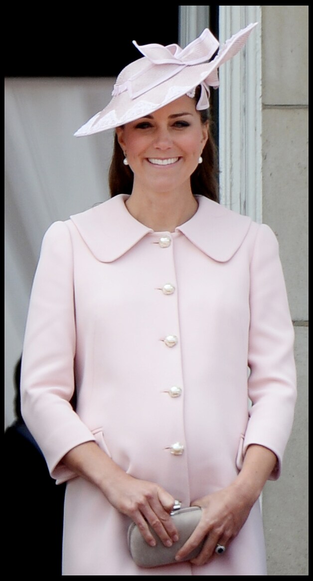 Extra lof kreeg Kate voor deze outfit.
