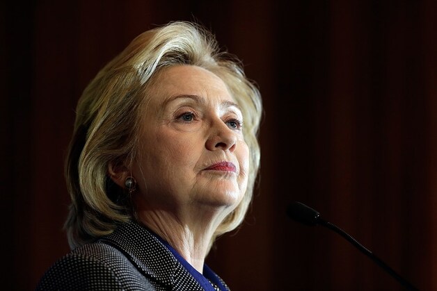 De Amerikaanse minister van Buitenlandse Zaken Hillary Clinton.