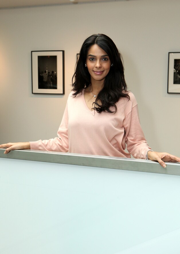De Indiase actrice Mallika Sherawat.