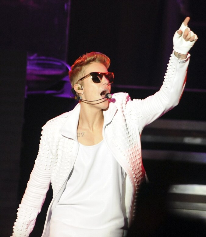 Het tieneridool Justin Bieber.