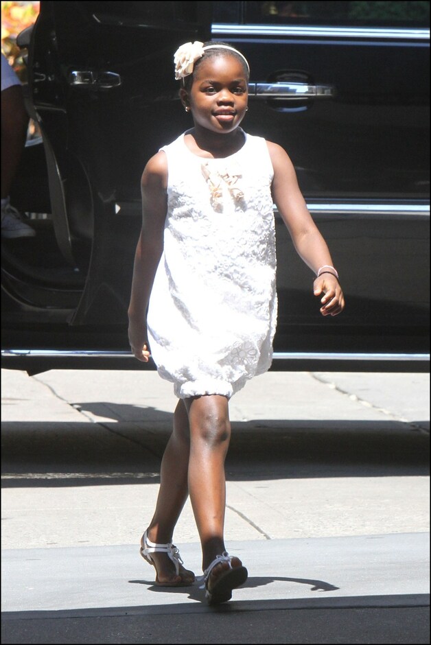 Mercy James, de adoptiedochter van Madonna.