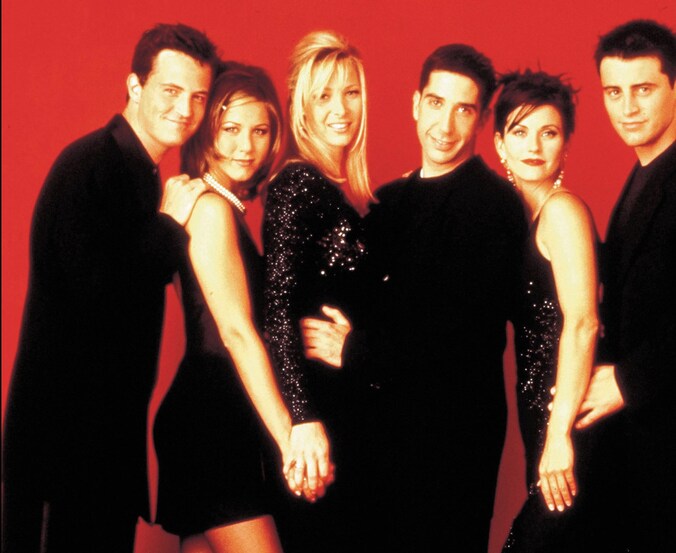 De cast van Friends in 1994.