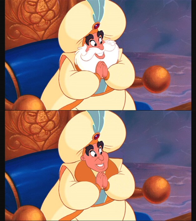 De Sultan uit Aladdin