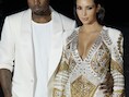 Kanye West en Kim Kardashian.