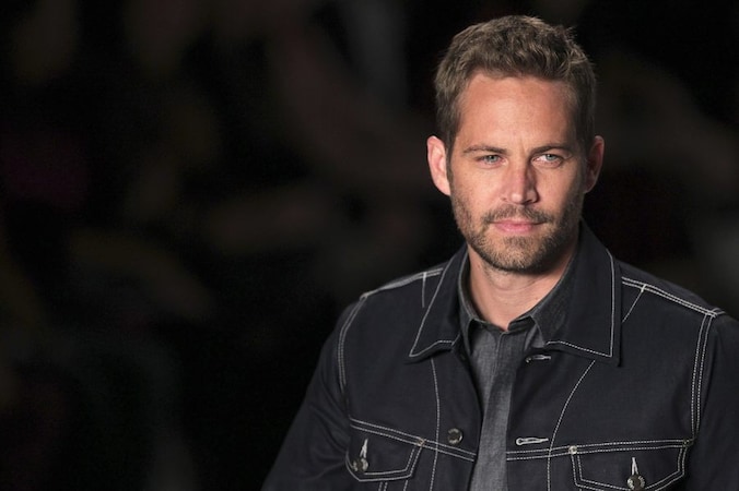 De Amerikaanse acteur Paul Walker.