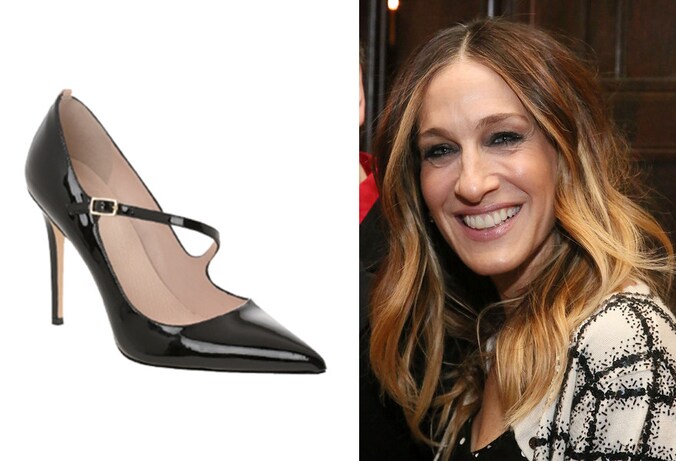 De schoen 'Diana' die Sarah Jessica Parker ontwierp.
