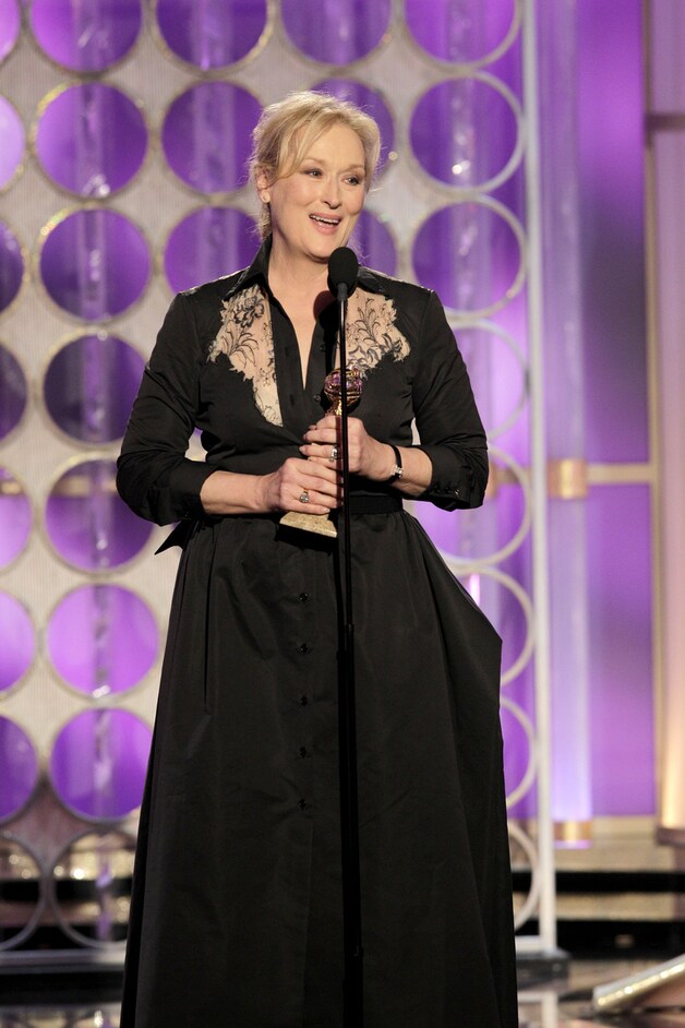 Meryl Streep won beste actrice in een drama, maar zag de prijs liever naar Mia Wasikowska gaan.
