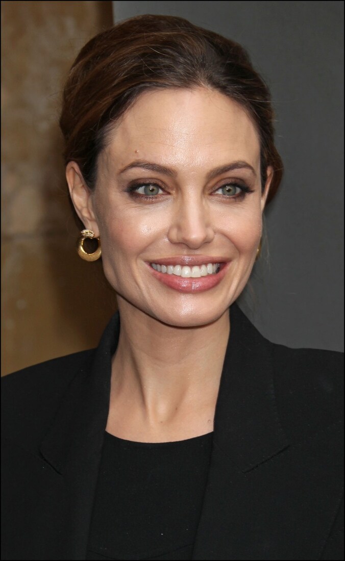 Angelina Jolie in het 'Egyptian Theatre'.