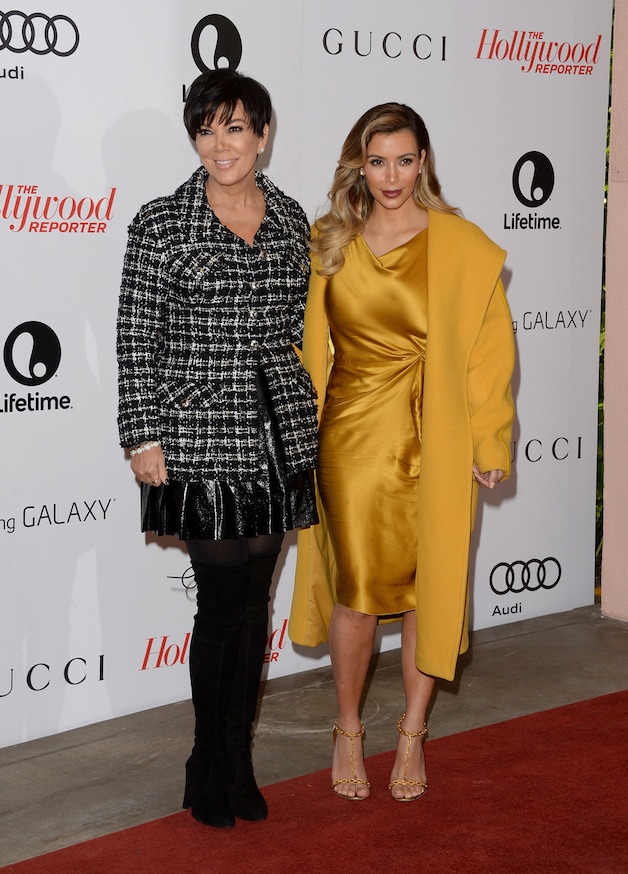 Kris Jenner en Kim Kardashjan.