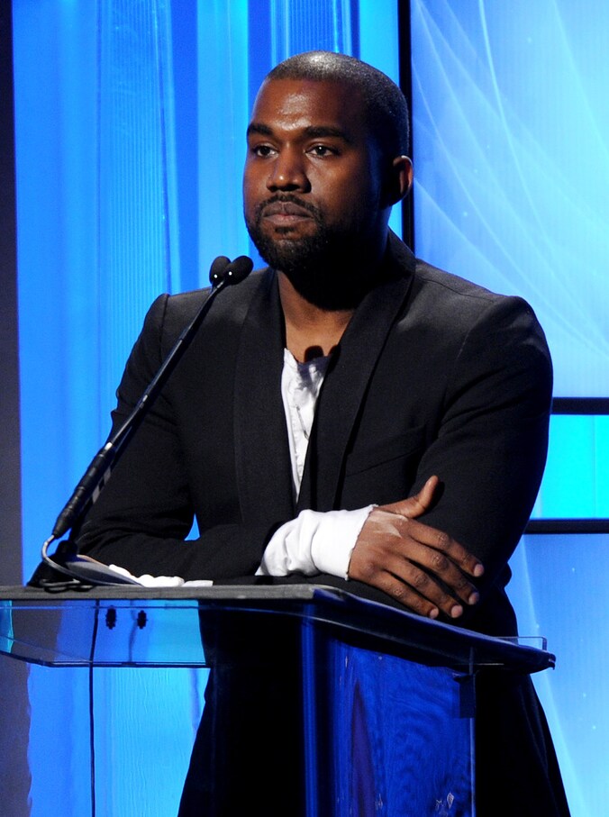 Rapper Kanye West.