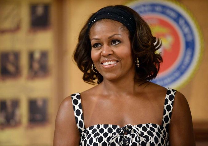 Presidentsvrouw Michelle Obama.