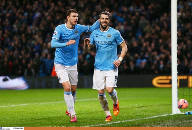 Alvaro Negredo en Edin Dzeko
