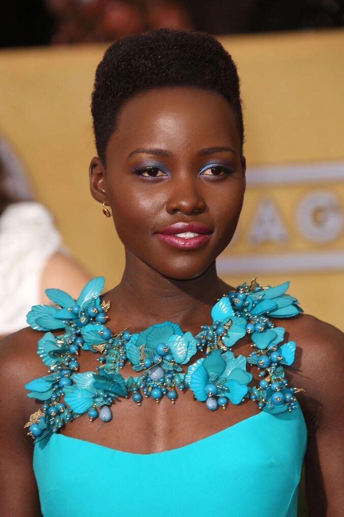Lupita Nyong'o tijdens de Screed Actor Guild Awards.
