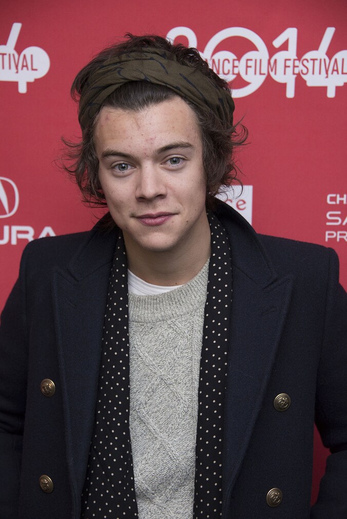 Zanger Harry Styles op het Sundance Festival.