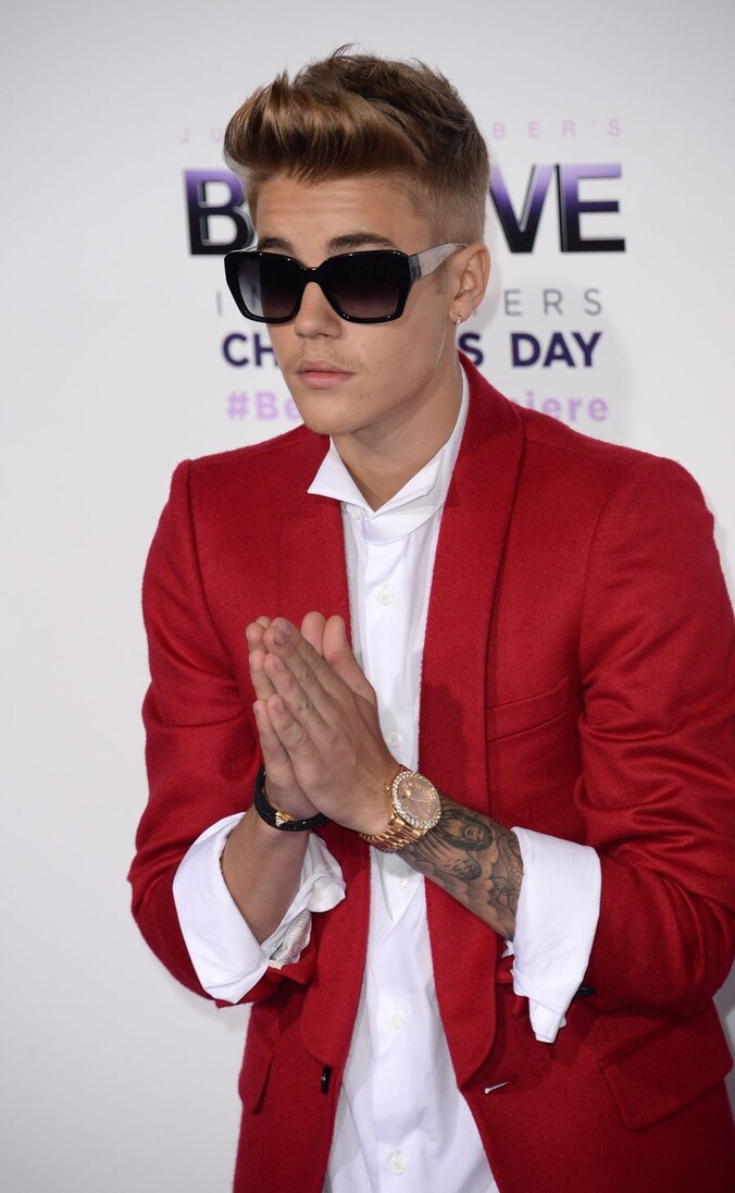 Het Canadese tieneridool Justin Bieber.