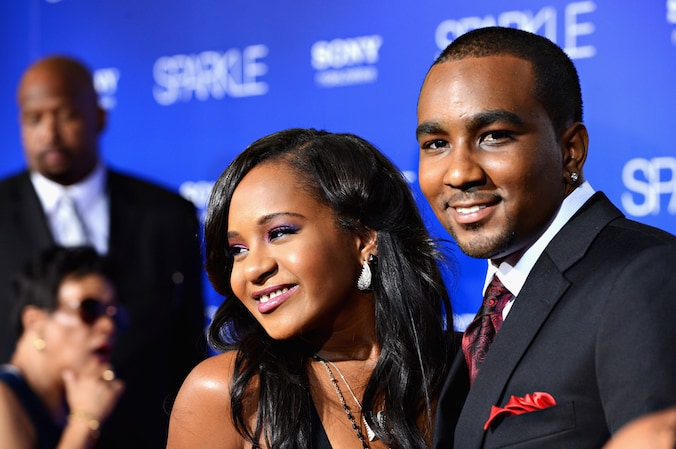Dochter Bobbi Kristina en haar man Nick Gordon.