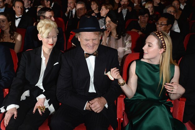 Tilda met Bill Murray en Saoirse Ronan