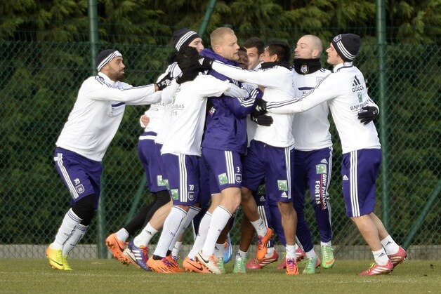 Aan de sfeer op training deze week zal het alvast niet liggen bij de landskampioen.