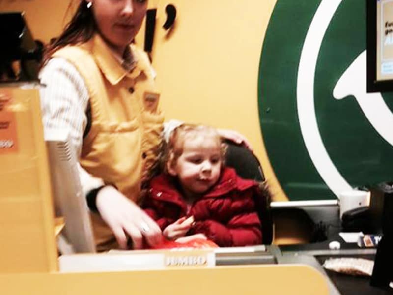 De foto van Claire en Melissa wordt massaal gedeeld