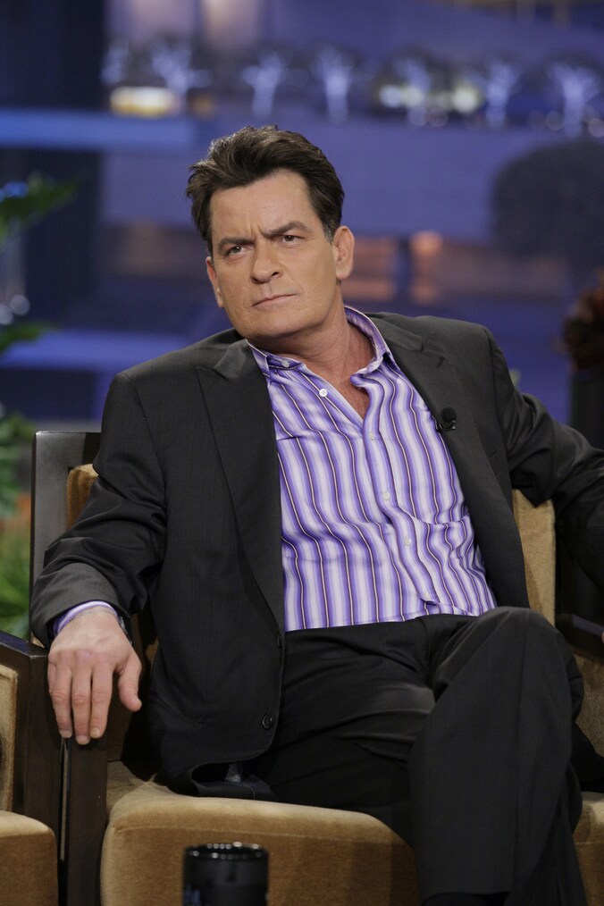 Acteur Charlie Sheen.