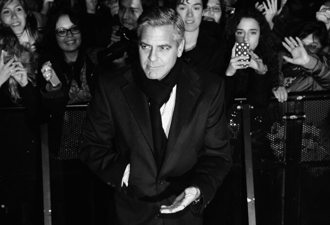 Acteur Georges Clooney.