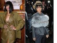 Rihanna in Parijs.