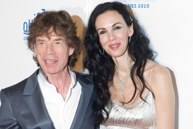 Mick Jagger met L'Wren Scott in 2010.