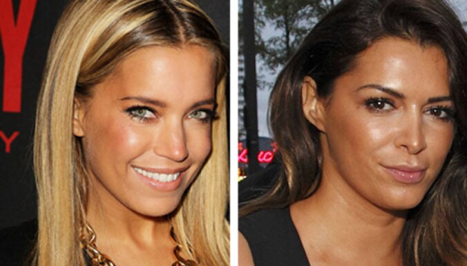 Sylvie Meis (l) en Sabia Boulahrouz, ooit beste vriendinnen.