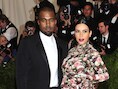 Kanye West en Kim Kardashian