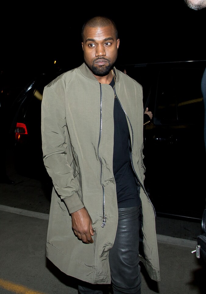 Rapper Kanye West