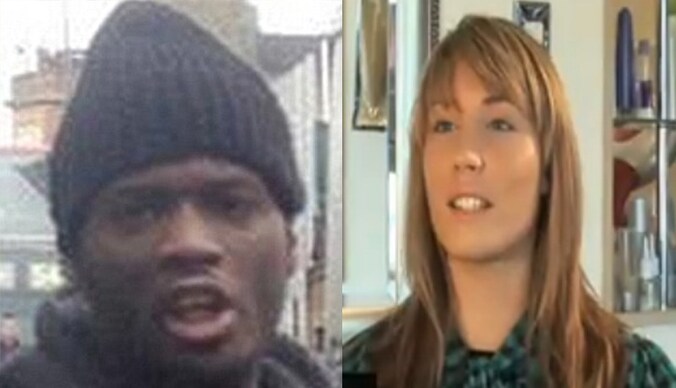 Adebolajo en ex-vriendin Justine Rigden