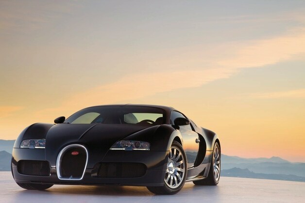 De Bugatti Veyron is Cowells dierbaarste bezit.