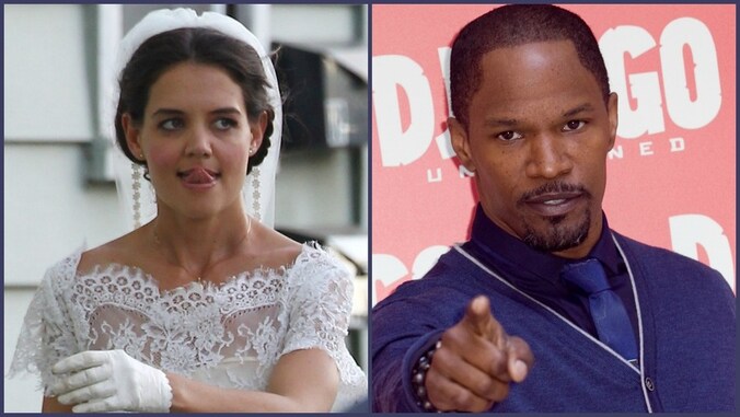 Katie Holmes en Jamie Foxx.