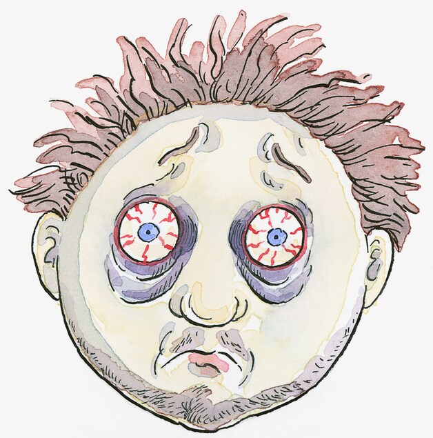 De depressieve man, geen rariteit